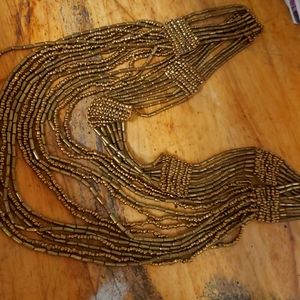 Multi strand belly chain